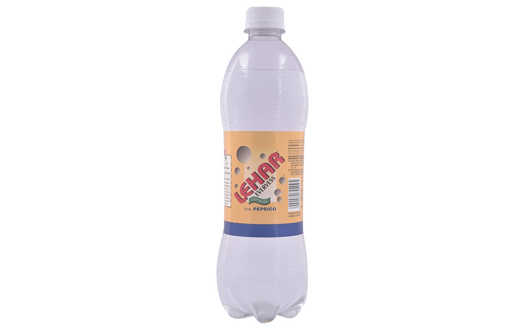 Lehar Evervess Club Soda    Plastic Bottle  600 millilitre